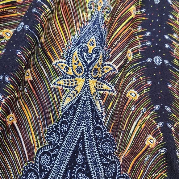 💛One Size Plus Blue Floral Print Sleeveless Maxi Dress One Size - Picture 6 of 9